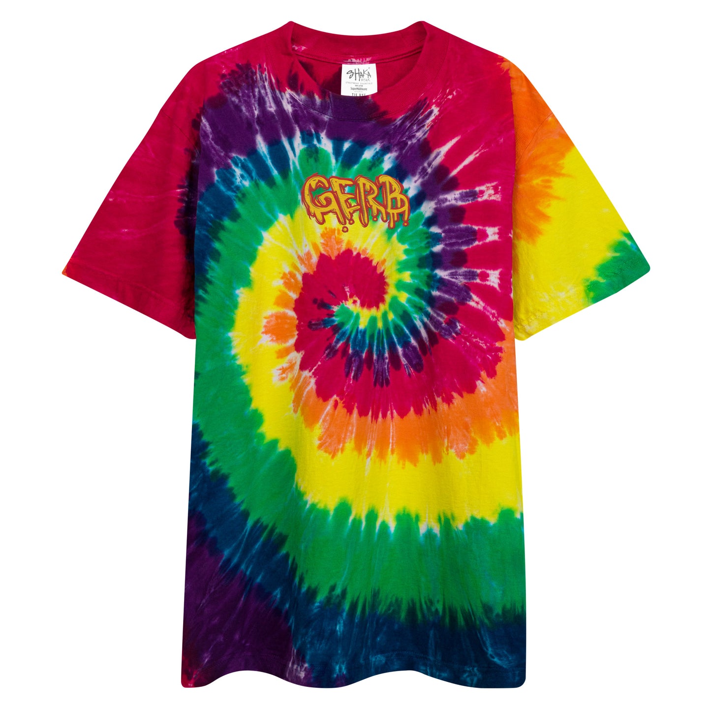 Gerb tie-dye t-shirt (Chest Embroidery)