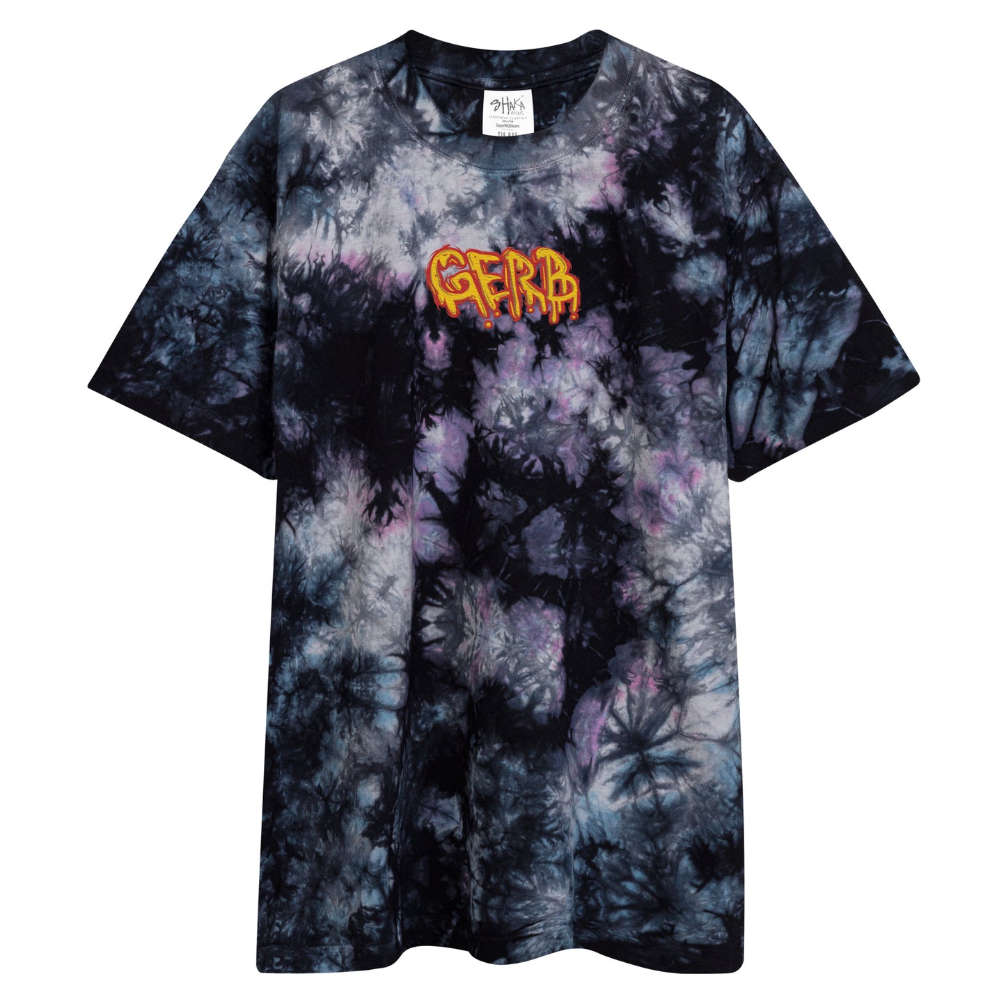 Gerb tie-dye t-shirt (Chest Embroidery)