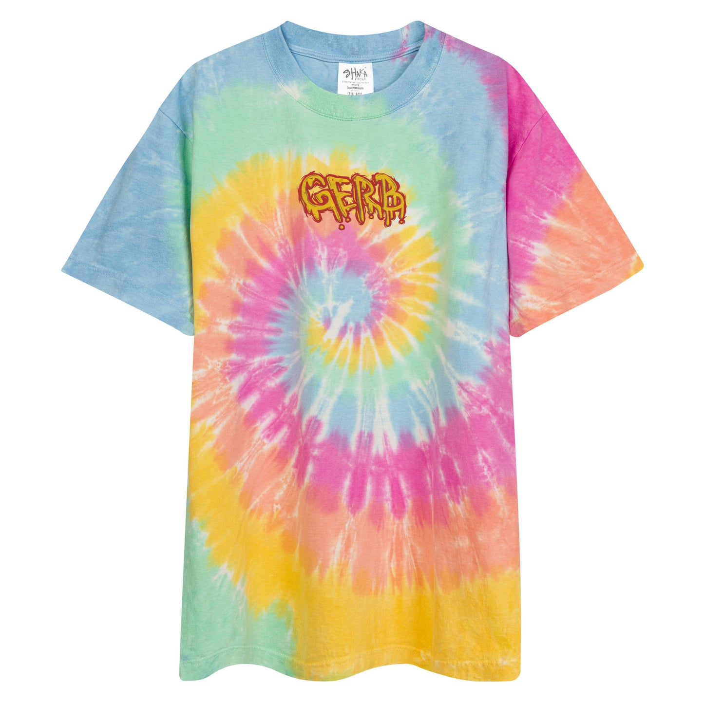 Gerb tie-dye t-shirt (Chest Embroidery)