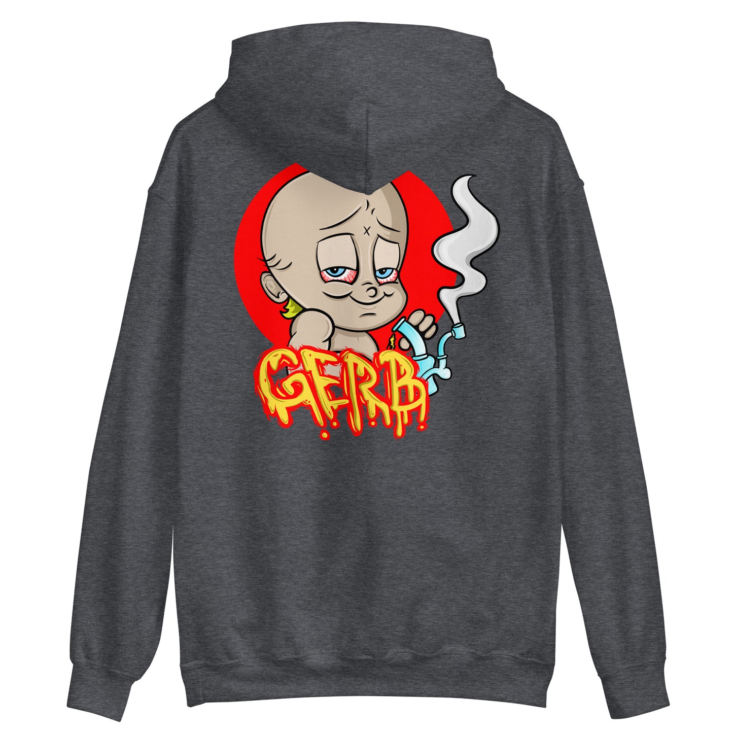Unisex Gerb Hoodie (Left Chest Embroidery, Back Logo)