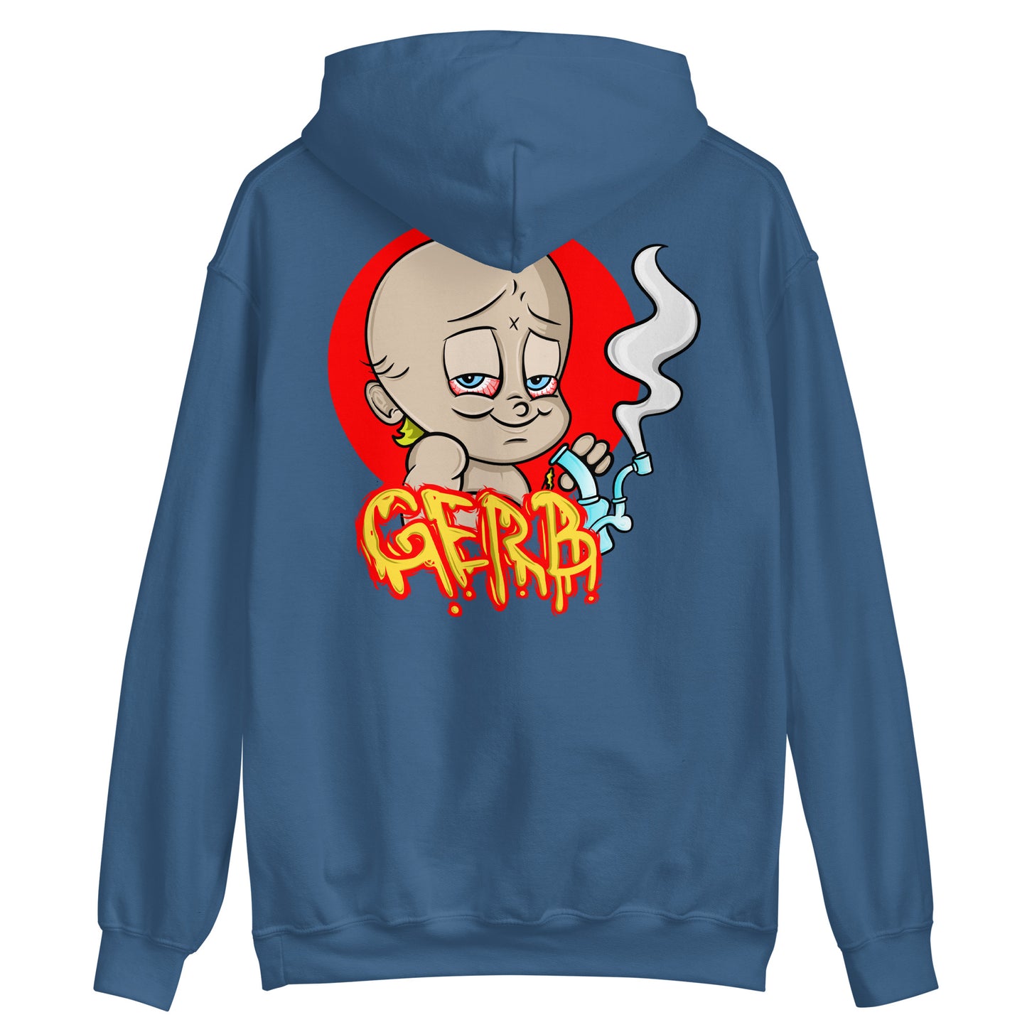 Unisex Gerb Hoodie (Left Chest Embroidery, Back Logo)