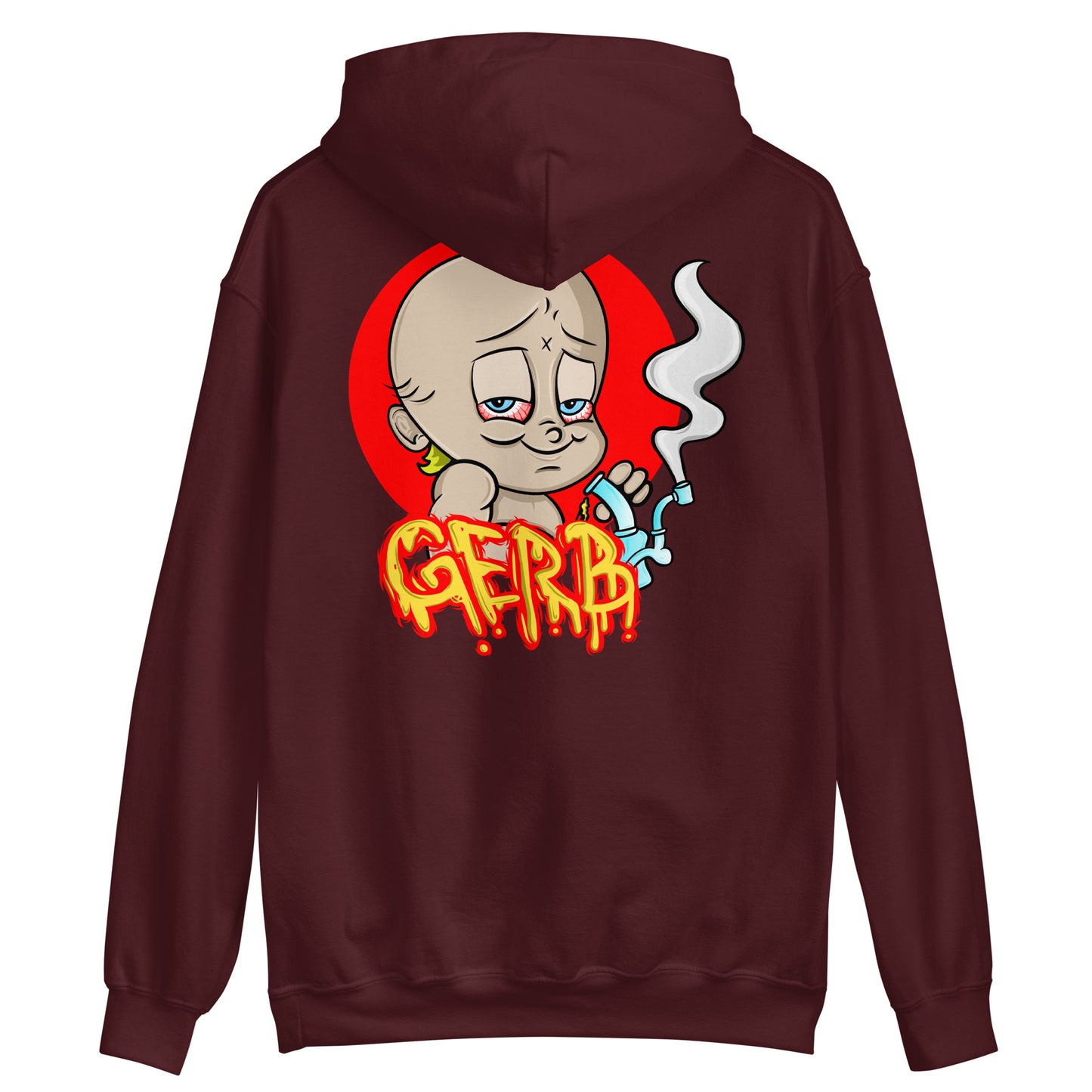 Unisex Gerb Hoodie (Left Chest Embroidery, Back Logo)
