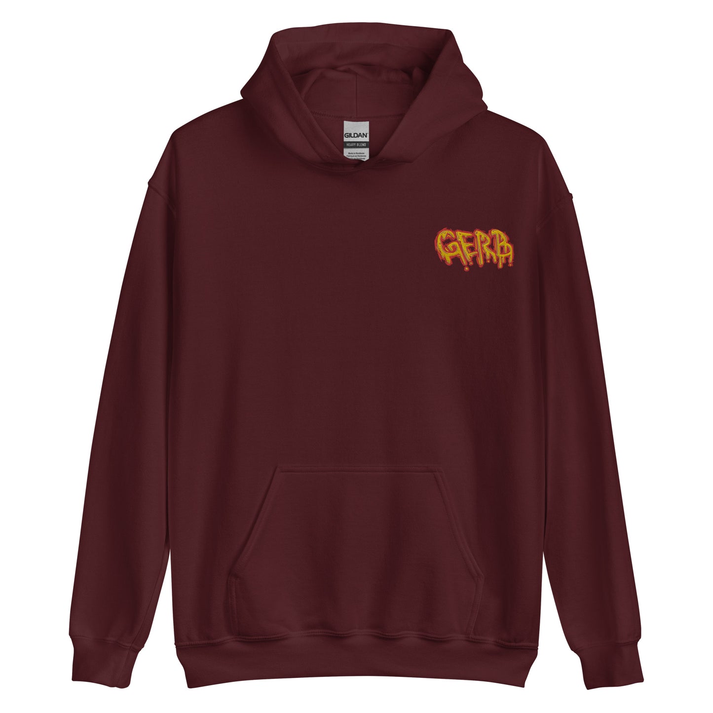 Unisex Gerb Hoodie (Left Chest Embroidery, Back Logo)