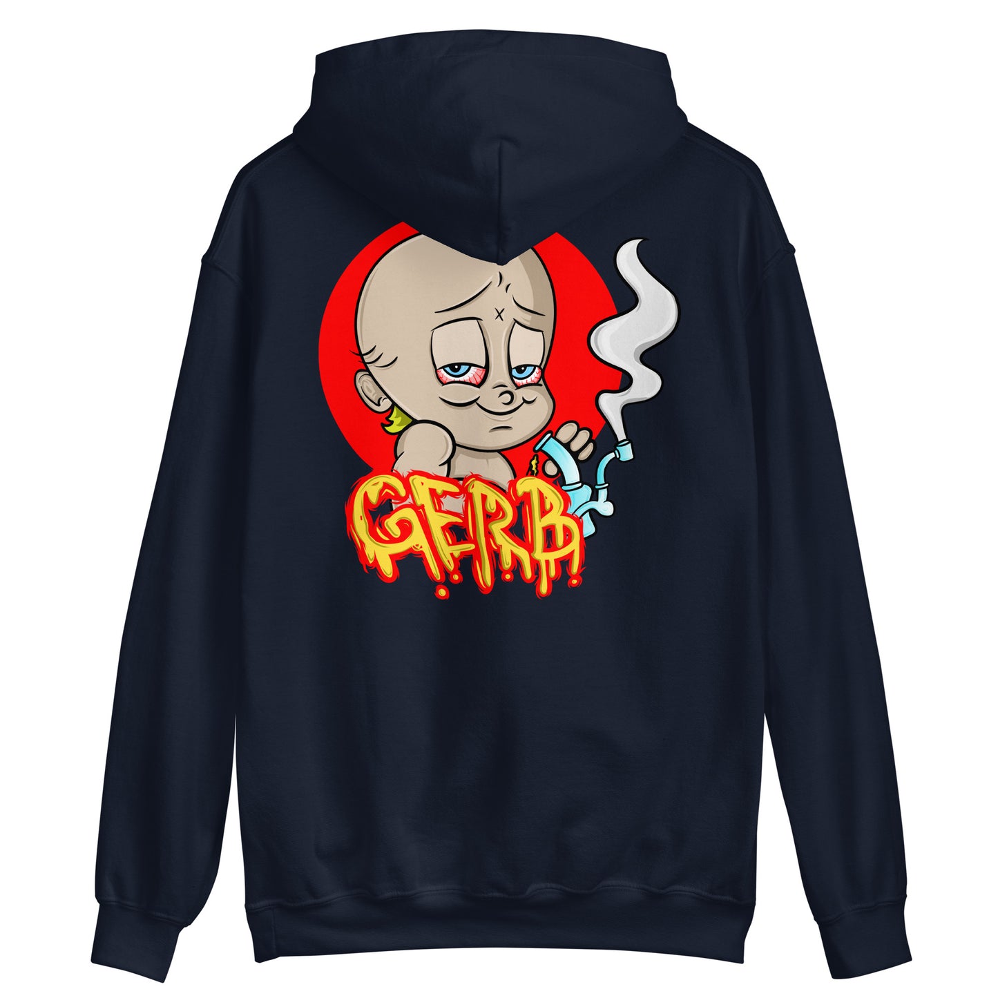 Unisex Gerb Hoodie (Left Chest Embroidery, Back Logo)