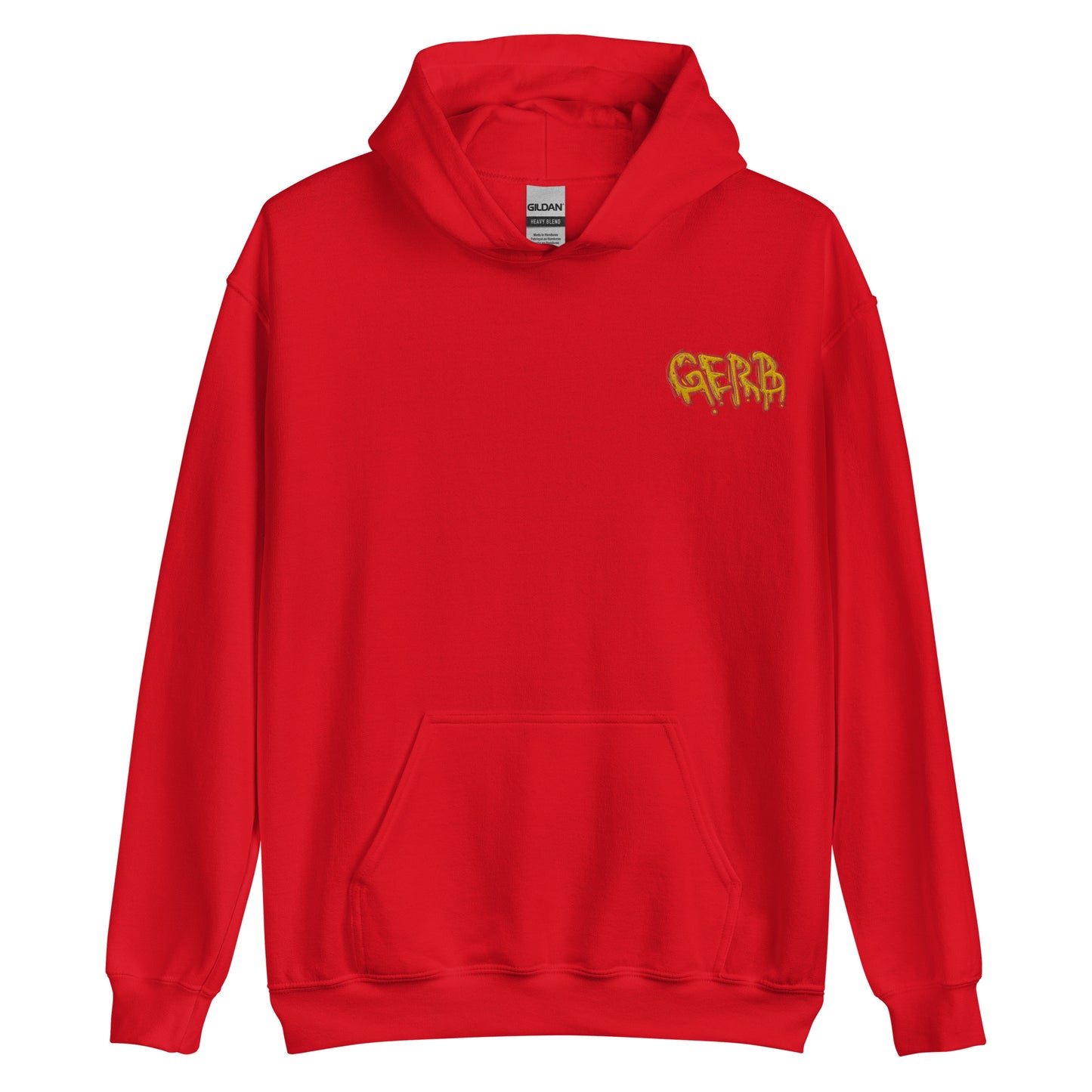 Unisex Gerb Hoodie (Left Chest Embroidery, Back Logo)